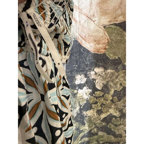 New Anthropologie The Piper Bandeau Cutout Jumpsuit Sz Medium - Picture 7 of 9